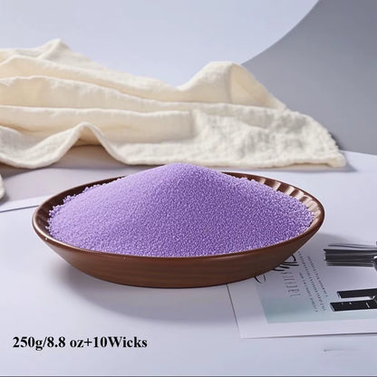 Homemade Candle Sand Home Decoration Colorful Sand Wax Wedding Halloween Christmas Party DIY Large Ice Wax Candle Material