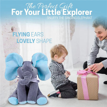 Hide-And-Seek Elephant Plush Toy