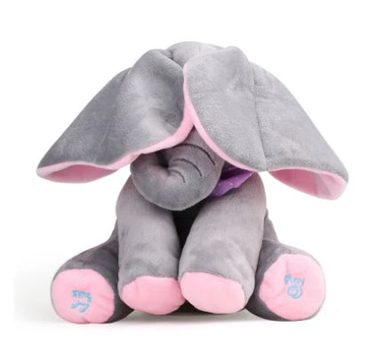 Hide-And-Seek Elephant Plush Toy