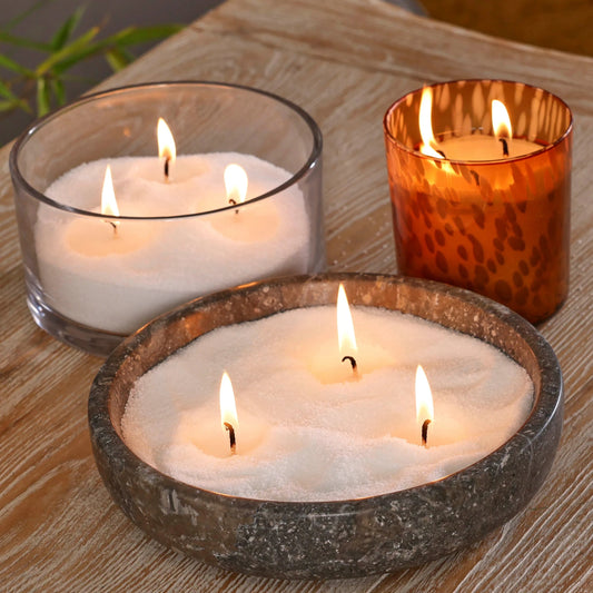 Coloured Sand Candles