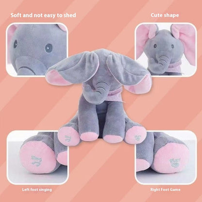 Hide-And-Seek Elephant Plush Toy